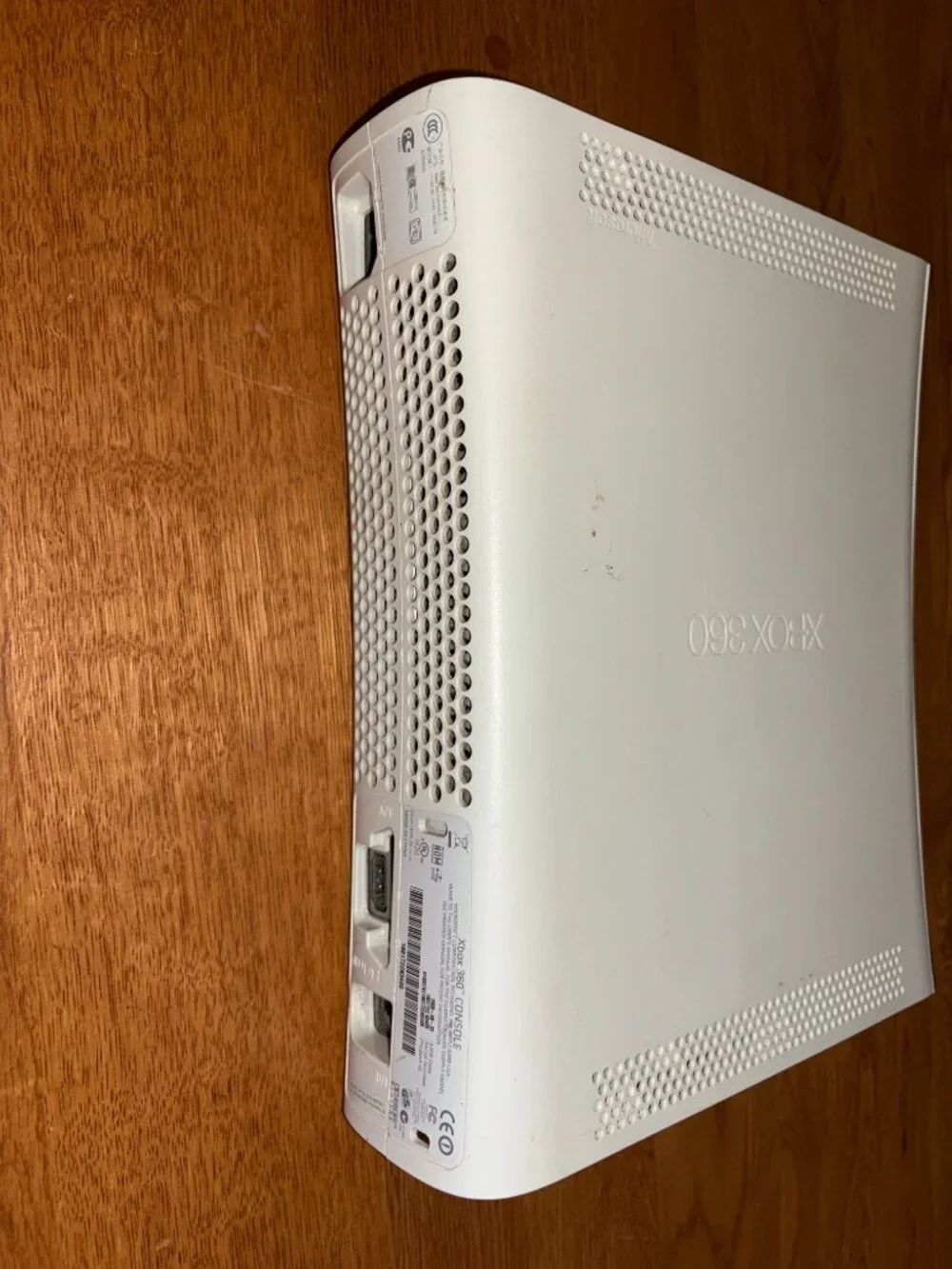Microsoft Xbox 360 FAT Console W/ Blue Hot Rod Faceplate 